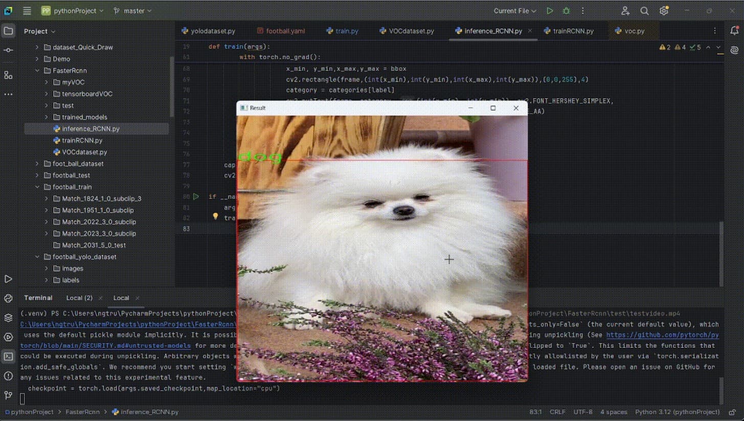 Faster R-CNN – Object Detection